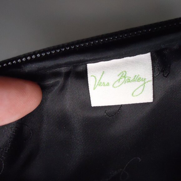 Vera Bradley Fanfare Fans Yellow Black Neoprene Tablet eReader Sleeve Retired - Picture 6 of 6